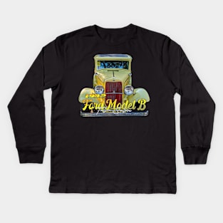 1932 Ford Model B Tudor Sedan Kids Long Sleeve T-Shirt